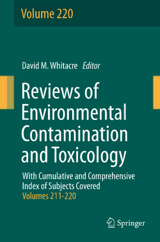 Reviews of Environmental Contamination and Toxicology