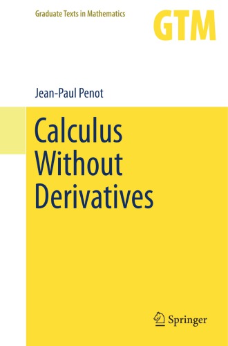 Calculus without derivatives