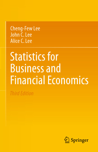 Statistics for Business and Financial Economics