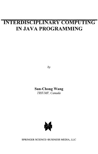 Interdisciplinary Computing in Java Programming