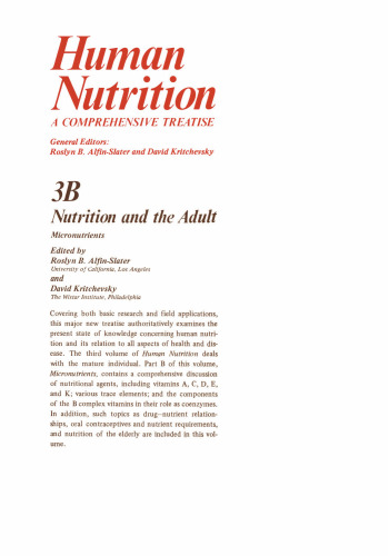 Nutrition and the Adult: Micronutrients