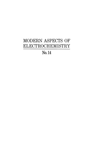 Modern Aspects of Electrochemistry: No. 14