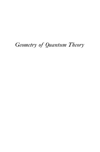 Geometry of Quantum Theory
