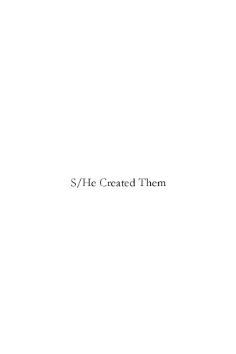 S/He Created Them: Feminist Retellings of Biblical Tales