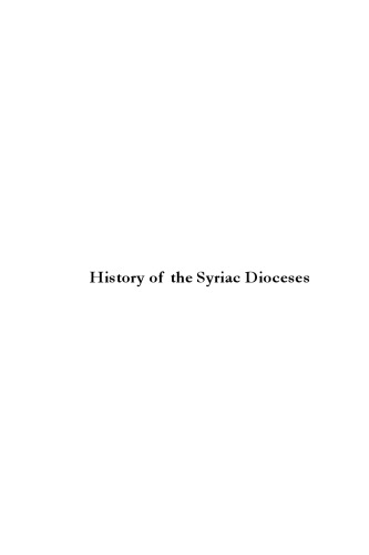 History of the Syriac Dioceses