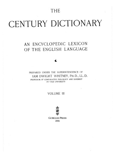 Century Dictionary