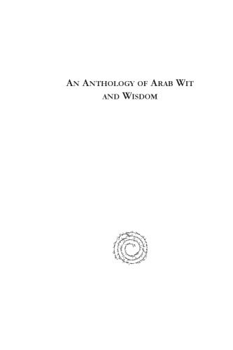 An Anthology of Arab Wit and Wisdom