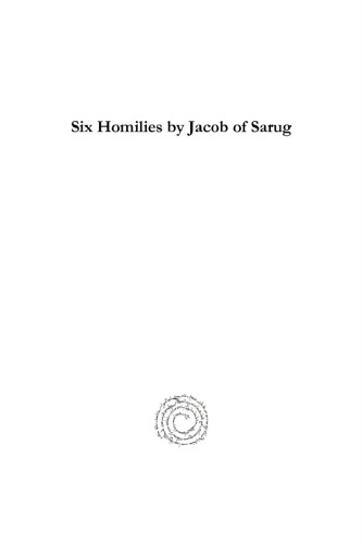 Six Homilies by Jacob of Sarug