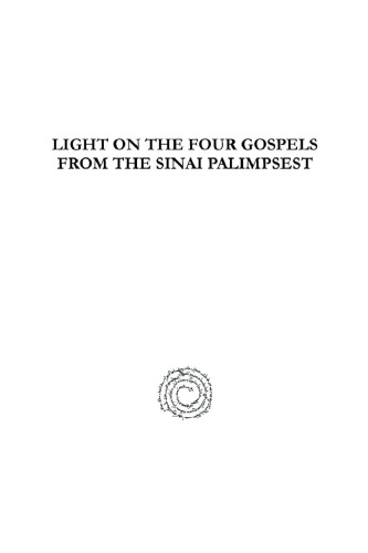 Light on the Four Gospels from the Sinai Palimpsest