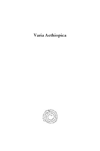 Varia Aethiopica: In Memory of Sevir B. Chernetsov (1943–2005)