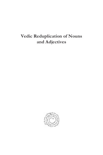 Vedic Reduplication of Nouns and Adjectives