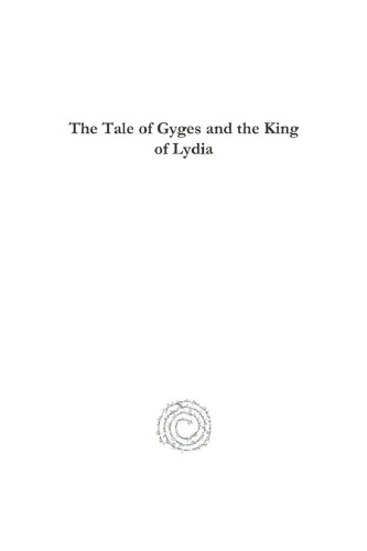 The Tale of Gyges and the King of Lydia