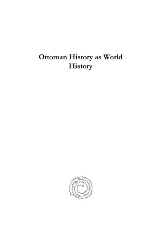 Ottoman History as World History