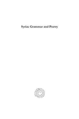 Syriac Grammar and Poetry