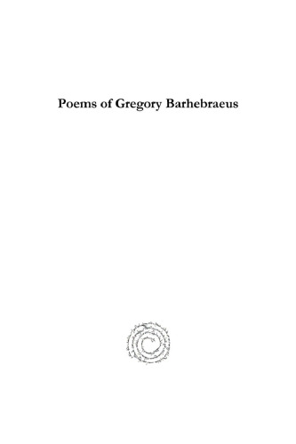 Poems of Gregory Barhebraeus