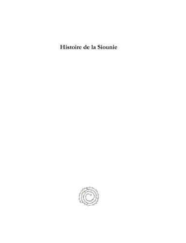 Histoire de la Siounie