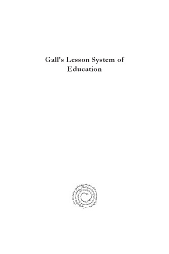 Gall's Lesson System of Education