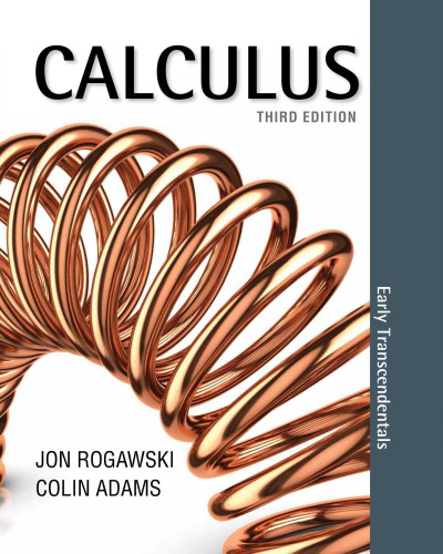 Calculus. Early transcendentals