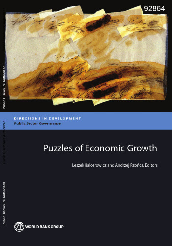 Puzzles of Economic Growth