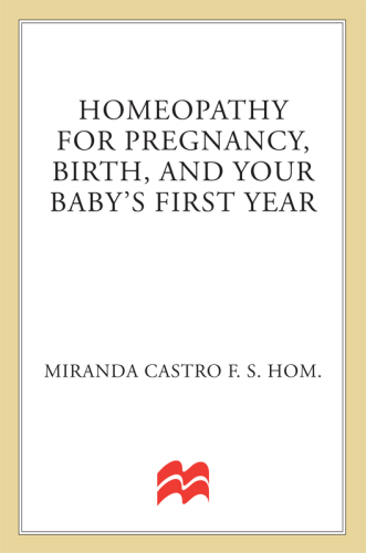 Homeopathy for Pregnancy, Birth, and Your Baby's First Year