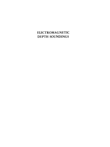 Electromagnetic Depth Soundings