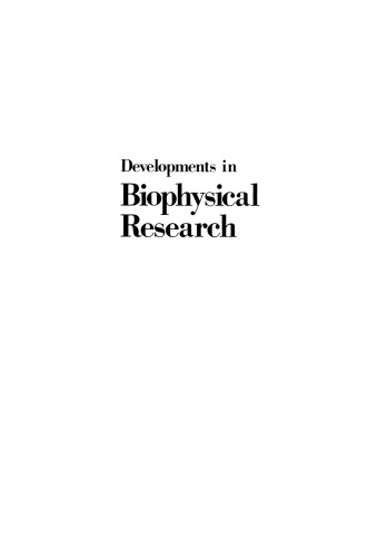 Developments in Biophysical Research