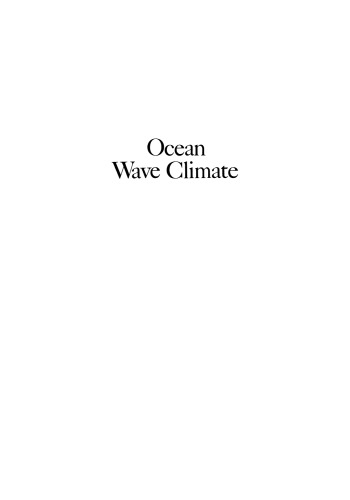 Ocean Wave Climate