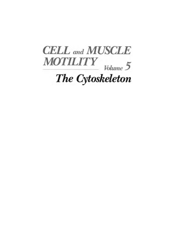 The Cytoskeleton
