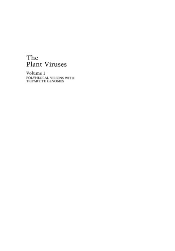 The Plant Viruses: Polyhedral Virions with Tripartite Genomes
