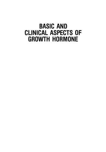 Basic and Clinical Aspects of Growth Hormone