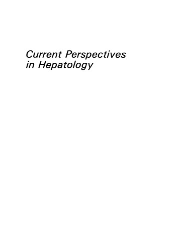 Current Perspectives in Hepatology: Festschrift for Hyman J. Zimmerman, M.D.