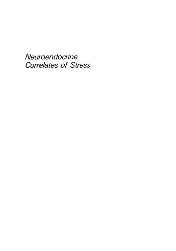 Neuroendocrine Correlates of Stress