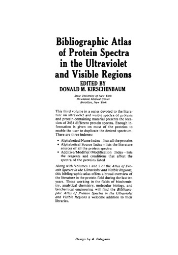 Bibliographic Atlas of Protein Spectra in the Ultraviolet and Visible Regions