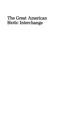 The Great American Biotic Interchange