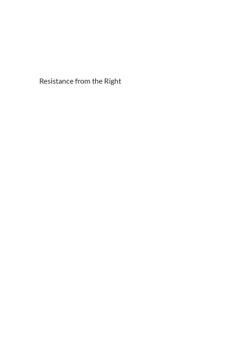 Resistance from the Right: Conservatives and the Campus Wars in Modern America