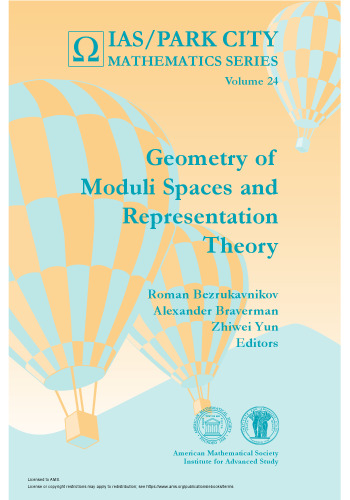Geometry of Moduli Spaces and Representation Theory