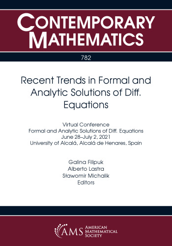 Recent Trends in Formal and Analytic Solutions of Diff. Equations