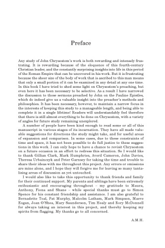 John Chrysostom and the Transformation of the City