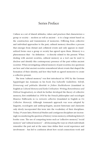 Memory and Urban Religion in the Ancient World