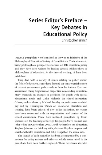 Educational Equality