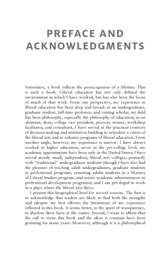 Learning to Flourish: A Philosophical Exploration of Liberal Education
