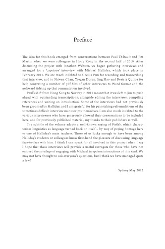 Interviews with M. A. K. Halliday: Language Turned Back on Himself