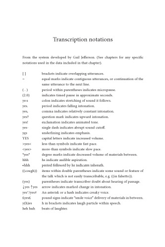 Studies of Laughter in Interaction
