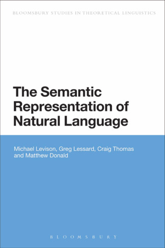 Semantic Representation of Natural Language