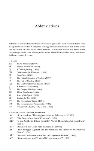Geoffrey Hartman: Romanticism after the Holocaust