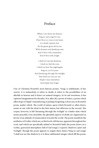 Christina Rossetti’s Gothic