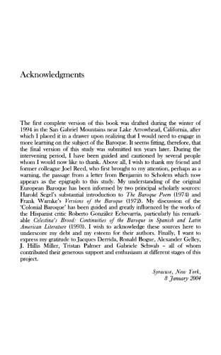Return of the Baroque in Modern Culture