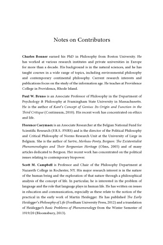 Science, Politics, and Ontology of Life-Philosophy