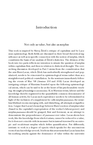 On Žižek’s Dialectics: Surplus, Subtraction, Sublimation