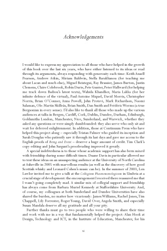 Post-Continental Philosophy: An Outline
